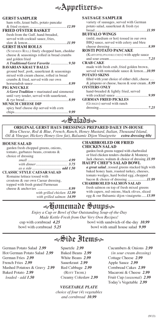 Gerst_Haus_Menu_Inserts_1 - Gerst Haus Evansville, Indiana Restaurant